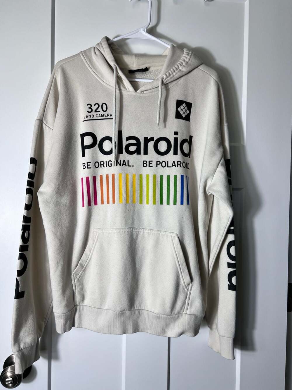 Polaroid Be Original Be Polaroid Graphic Pullover Hoodie